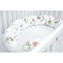 Sparrow - Babynest Bettschlange Babynest 2 in 1 Flowers