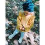 Looks by Luks -  Turban Samt Bottle Green