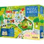 Usborne Verlag - Puzzle & Buch: Auf dem Bauernhof