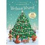 Usborne Verlag - Meine glitzernde Stickerwelt: Weihnachtszeit