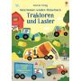 Usborne Verlag - Mein Immer-wieder-Stickerbuch: Traktoren und Laster