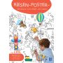 YoYo Books - Riesen-Poster-Stickerbuch zum Malen und Spielen Die Erde