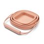 LIEWOOD - Faltbarer Reise- Sandeimer Tuscany Rose Pale