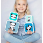 A Little Lovely Company - Brot- und Snackdosen Set: Panda