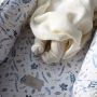 Cam Cam Copenhagen Babynest Pressed Leaves blue
