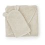 Cam Cam Copenhagen - Kapuzen Badetuch Light Sand Baby