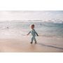 Beach & Bandits - UV Badeoverall Baby Born on the Beach Grün/Weiss