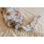 The mini scout - Muslin Swaddle Garden Floral White