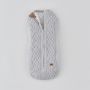 loom knits - Cocoonn Kuschelsack Jasper Silver