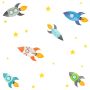 YokoDesign - Wandsticker Bunte Raketen