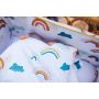Samiboo - XL Bettset gefüttert 180 x 150cm Rainbow