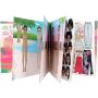 TOPModel Malbuch Dress me up Stickerbuch Holiday