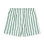 LIEWOOD - Duke UV Badeshorts Streifen Peppermint White