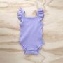 bel&bow - Ribbed Body Frill Lilac