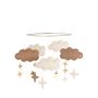 Baby Bello - Mobile Fantasy Clouds Natural Camel