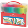 Faber-Castell - Koffer Connector Filzstifte, 80-teilig