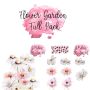 Little Rae Prints - Wandsticker Flower Garden