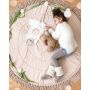 Elodie - Playmat Powder pink Fringe