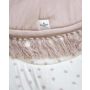 Elodie - Playmat Powder pink Fringe
