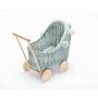Lilu - Puppenwagen Dirty mint mit Pommel