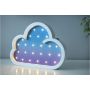 HappyMoon - LED Nachtlampe Wolke mit Farbverlauf blau lila