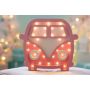 HappyMoon - LED Nachtlampe Hippiebus pink