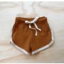 bel&bow - Ribbed Shorts Mustard