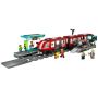 LEGO® City 60423 - Straßenbahn mit Haltestelle