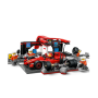 LEGO® City 60443 - F1 Boxenstopp mit Boxencrew und Ferrari Flitzer