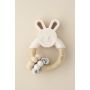 littleCHEW - Greifling Bunny mit Ringen Blush Marmor