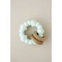 littleCHEW - Greifling Holzring und Silikonring MInt Mamoo