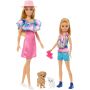 Mattel - Barbie  Family & Friends Stacie & Barbie 2er-Pack