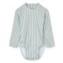 LIEWOOD - Maxime Baby UV Badeanzug Streifen Sea Blue