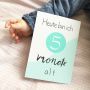 mintkind - Meilensteinkarten- Set Baby mint