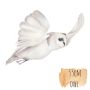 Little Rae Prints - Wandsticker Eule