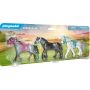 PLAYMOBIL® 70999 - 3 Pferde: Friese, Knabstrupper & Andalusier