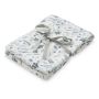 Cam Cam Copenhagen Swaddle Muslin Pressed Leaves blue 120x120
