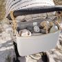 Elodie - Kinderwagen Organizer Cream White Gold