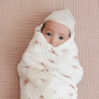 Cam Cam Copenhagen Swaddle Muslin Windflower Creme 120x120