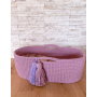 Like Moses - Moseskorb Dusty Pink mit Kissen und Bettwäsche Dusty Pink silver Star