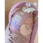 Like Moses - Moseskorb Dusty Pink mit Kissen und Bettwäsche Dusty Pink silver Star