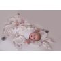 Samiboo - Swaddle mit Pommel Ginko lila