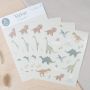 mintkind - Stickerbogen Dinosaurier