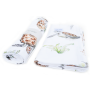 Qbana Mama - Bambus XL Swaddle Pazifik Schildkröte 140x150cm
