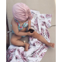 Qbana Mama - Bambus XL Swaddle Blossom 140x150cm