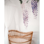 Little Rae Prints - Wandsticker Wisteria purple 1/2 Set