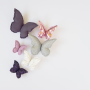 Little Custom Creations - Schmetterlingset Wanddeko Violet Moon