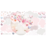 Schmooks - Wandsticker Schlafender Mond rosa