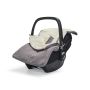 Jollein - Autoschale Fusssack Strickoptik Storm Grey