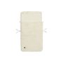Jollein - Autoschale Fusssack Teddy Cream White